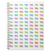 Polar Bear Pattern Notitieboek (Voorkant)