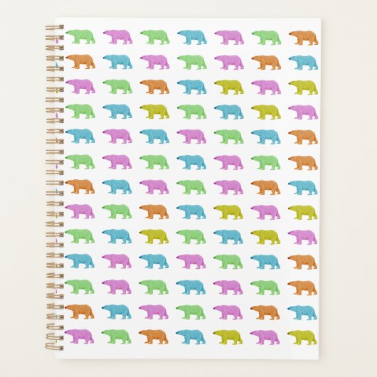 Polar Bear Pattern Planner (Voorkant)