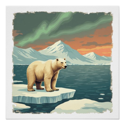 Polar Bear Poster (Voorkant)
