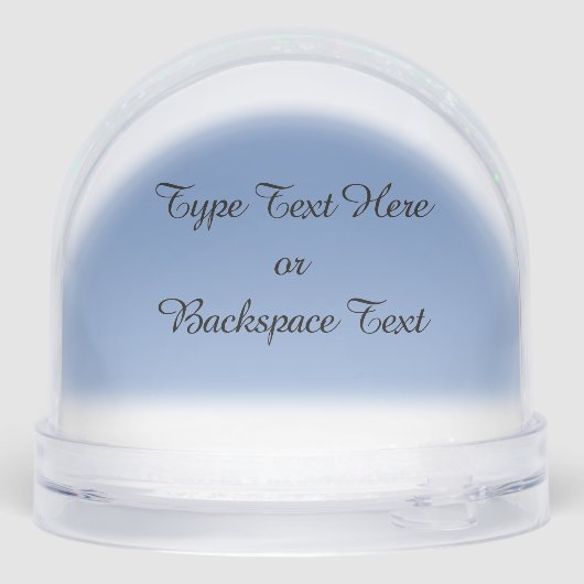 Polar Bear Snow Globe Custom Bear Snow Globes Sneeuwbol (Achterkant)