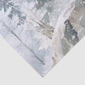 Polar Bear Watercolor Tissuepapier (Detail)