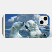 POLAR BEARS Case-Mate iPhone 14 Hoesje (Achterkant horizontaal)