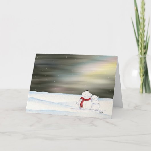 Polar Bears Kaart (Voorkant)