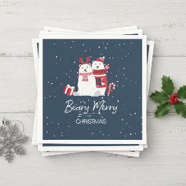 Polar Beary Prettig Kerstfeest ID851 Servet