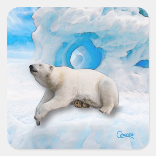 Polar Beer 1 - Envelop Stickers (Voorkant)