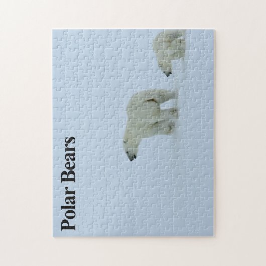 Polar Beer 3 Jigzaag Puzzle Legpuzzel (Verticaal)