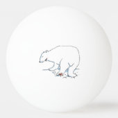 Polar Beer 3 ster pingpongbal (Voorkant)