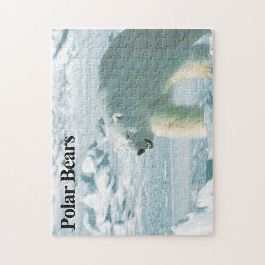 Polar Beer 8 Jigzaag Puzzle Legpuzzel (Verticaal)