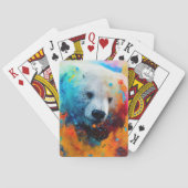 Polar Beer Animal Discovery Adventure Natuur Pokerkaarten (Achterkant)