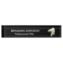 Polar Beer Animal op zwart