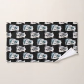 Polar Beer Animal Pattern Design Bad Handdoek (Handdoek)
