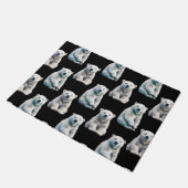 Polar Beer Animal Pattern Design Deurmat (Schuin)