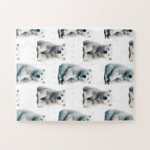 Polar Beer Animal Pattern Design Legpuzzel (Horizontaal)