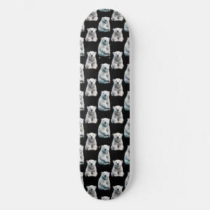 Polar Beer Animal Pattern Design Persoonlijk Skateboard