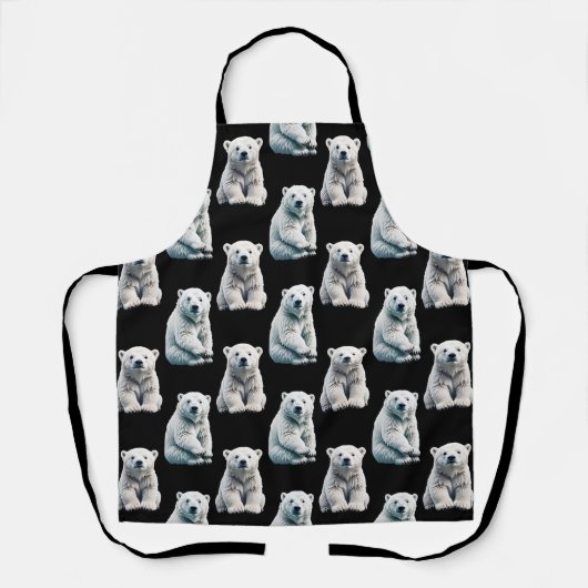 Polar Beer Animal Pattern Design Schort (Voorkant)