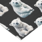 Polar Beer Animal Pattern Design Tafelkleed (Gekanteld)