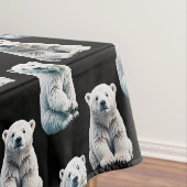 Polar Beer Animal Pattern Design Tafelkleed (Voorbeeld)