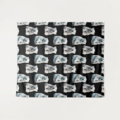 Polar Beer Animal Pattern Design Wandkleed (Voorkant (horizontaal))