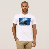 Polar Beer Anti-Oil Drilling Environmental Art T-shirt (Voorkant volledig)