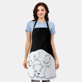 Polar Beer Apron Beer Art Aprons & Beer Giften Schort (Gedragen)