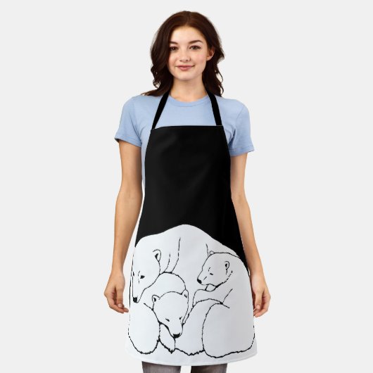 Polar Beer Apron Beer Art Aprons & Beer Giften Schort (Gedragen)