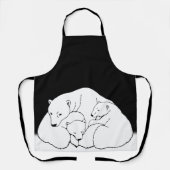 Polar Beer Apron Beer Art Aprons & Beer Giften Schort (Voorkant)