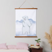 Polar Beer Arctic Dierenkwekerij Wanddecor Hangend Wandkleed (Slaapkamer)