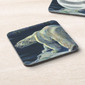  Polar Beer, Arctic Marine Life Animals Bier Onderzetter (Linkerzijde)