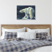  Polar Beer, Arctic Marine Life Animals Canvas Afdruk (Insitu (Slaapkamer))