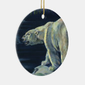  Polar Beer, Arctic Marine Life Animals Keramisch Ornament (Rechts)