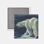  Polar Beer, Arctic Marine Life Animals Magneet (Voorkant / Achterkant)