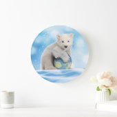 Polar Beer Arctic World Clock Grote Klok (Huis)