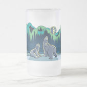 Polar Beer Art Beer Mok First Nations Beer Glass (Center)