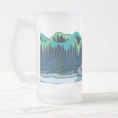 Polar Beer Art Beer Mok First Nations Beer Glass (Links)