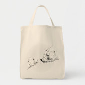 Polar Beer Art Canvas tas Moeder en Cub Bag (Voorkant)