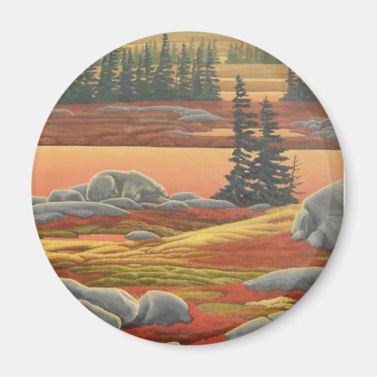 Polar Beer Art Fridge Magent Wildlife Art Giften Magneet (Voorkant)