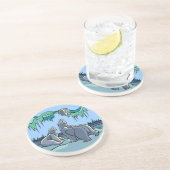 Polar Beer Art geeft innerlijke Onderzetters van w (Zijkant)