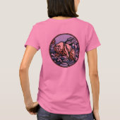 Polar Beer Art Jacket Vrouwen Tribal Beer Jacket T-shirt (Achterkant)