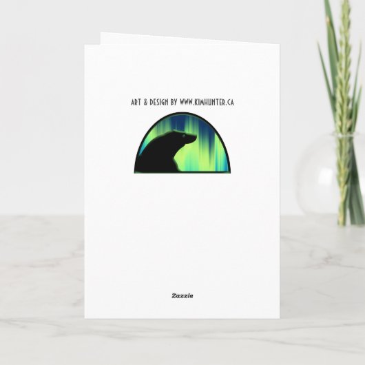 Polar Beer Art Kaarten Northern Lights Beer Art Ka (Achterkant)