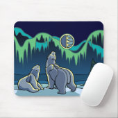Polar Beer Art Mousepad Stylish Wildlife Mousepad Muismat (Met muis)