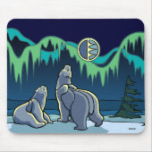 Polar Beer Art Mousepad Stylish Wildlife Mousepad Muismat (Voorkant)