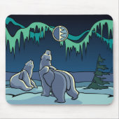 Polar Beer Art Mousepad Stylish Wildlife Mousepad Muismat (Voorkant)