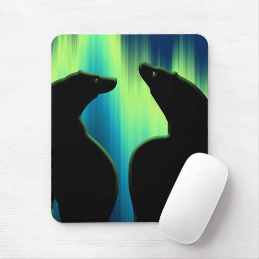 Polar Beer Art Mousepad Stylish Wildlife Mousepad Muismat (Met muis)