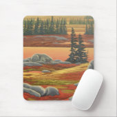 Polar Beer Art Mousepad Stylish Wildlife Mousepad Muismat (Met muis)