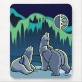 Polar Beer Art Mousepad Stylish Wildlife Mousepad Muismat (Voorkant)