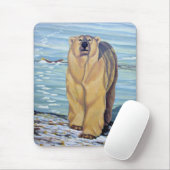 Polar Beer Art Mousepad Stylish Wildlife Mousepad Muismat (Met muis)