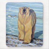 Polar Beer Art Mousepad Stylish Wildlife Mousepad Muismat (Voorkant)