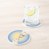 Polar Beer Art Onderzetters Beer en kubusOnderzett (Zijkant)