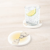 Polar Beer Art Onderzetters Beer en kubusOnderzett (Zijkant)