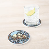 Polar Beer Art Onderzetters Native Art Beer Onderz (Zijkant)